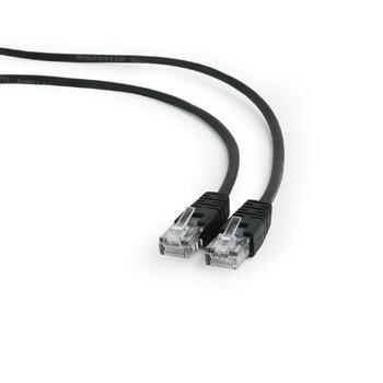 Gembird патч-кабель PP12-10M/BK, 10м, черный, CAT 5e, U-UTP, 0.15кг (PP12-10M/BK)