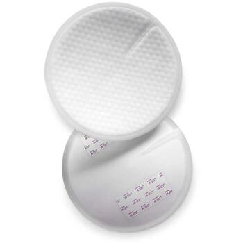Philips Avent одноразовые прокладки для бюстгальтера SCF254/24, 24 шт., 130x2 мм, супервпитывающие, защита от протекания, дышащие (SCF254/24)