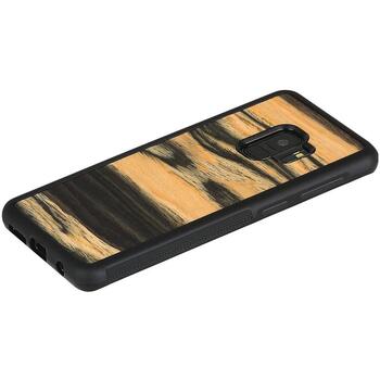 Man&Wood чехол для смартфона M6019B, 5.8'', совместим с Samsung Galaxy S9, натуральное дерево, поликарбонат (M6019B)