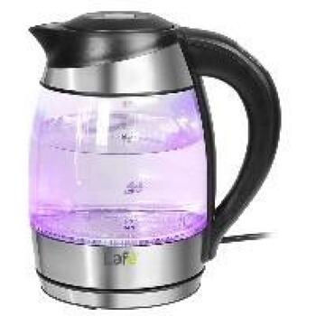 Lafe Электрический чайник CEG005 LAFCZA45187, 2200 Вт, 1.8 л, стекло, 5 уровней температуры, автоматическое отключение (LAFCZA45187)