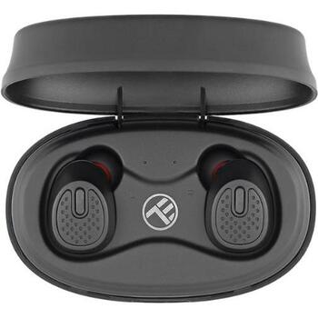 Tellur TLL511331 True Wireless Stereo Earbuds Mood Black, Bluetooth 5.0, 20-20000 Hz, 3h, 1h, pasīvā trokšņu slāpēšana (TLL511331)
