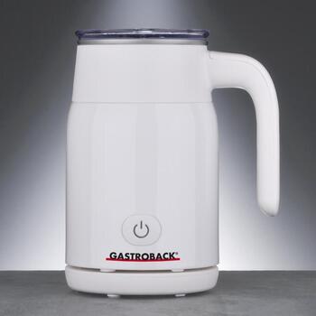 Gastroback Молочный вспениватель 42325, 500W, 350ml емкость для вспенивания, 350ml емкость для молока, автоматическое отключение (42325)