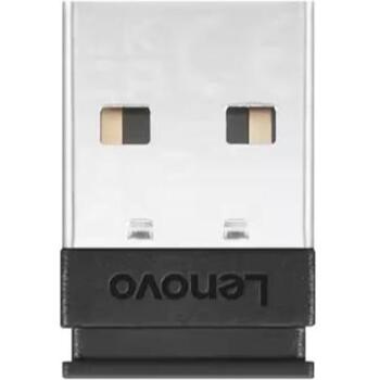Lenovo USB-A apvienošanas uztvērējs 4XH1D20851, USB, melns, bezvadu pele/klaviatūra, 1 gab. (4XH1D20851)