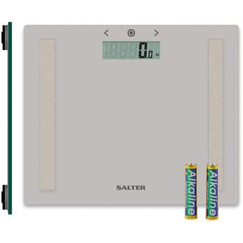 Salter Ванные весы 9113 GFEU12, 150кг, 8 пользователей, жировая масса, вода, ИМТ, автоматическое включение (9113 GFEU12)