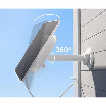 Reolink солнечная панель Solar Panel 2S ACCSP02SW, 5900mAh, 42.48Wh, IP67, регулировка 360°, от -10°C до 50°C (ACCSP02SW)