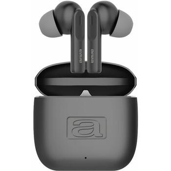 Aiwa EBTW-200 беспроводные TWS-наушники, ENC, Bluetooth 5.3, 4ч, 25мАч, 300мАч, USB-C, черные (EBTW-200)