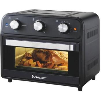 Beper Аэрогриль P101FRI024, 1800W, 1 корзина, 24л, 4 программы, механическая панель, детали (P101FRI024)