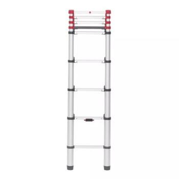 HAILO 037113091 T80 FlexLine teleskopiskās kāpnes, alumīnijs, 9 pakāpieni, 340cm, 150kg, 94-264cm (037113091)