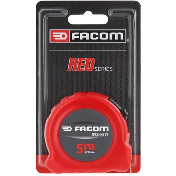 Facom 893B.519PB Рулетка, 5м, 19мм, ABS, класс II, двусторонняя, автосматывание (893B.519PB)