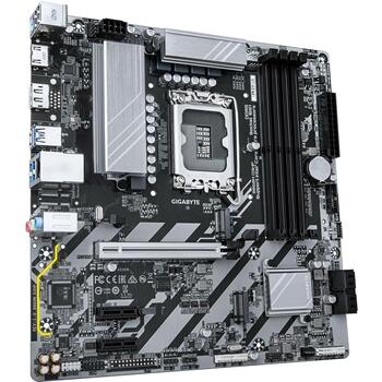 Gigabyte Mātesplate B860M D3HP 1.0, 4+1+2+1 fāzes VRM, līdz 9066MHz DDR5, 2xPCIe 4.0 M.2, GbE LAN, USB 3.2 Gen 1 (B860M D3HP 1.0)