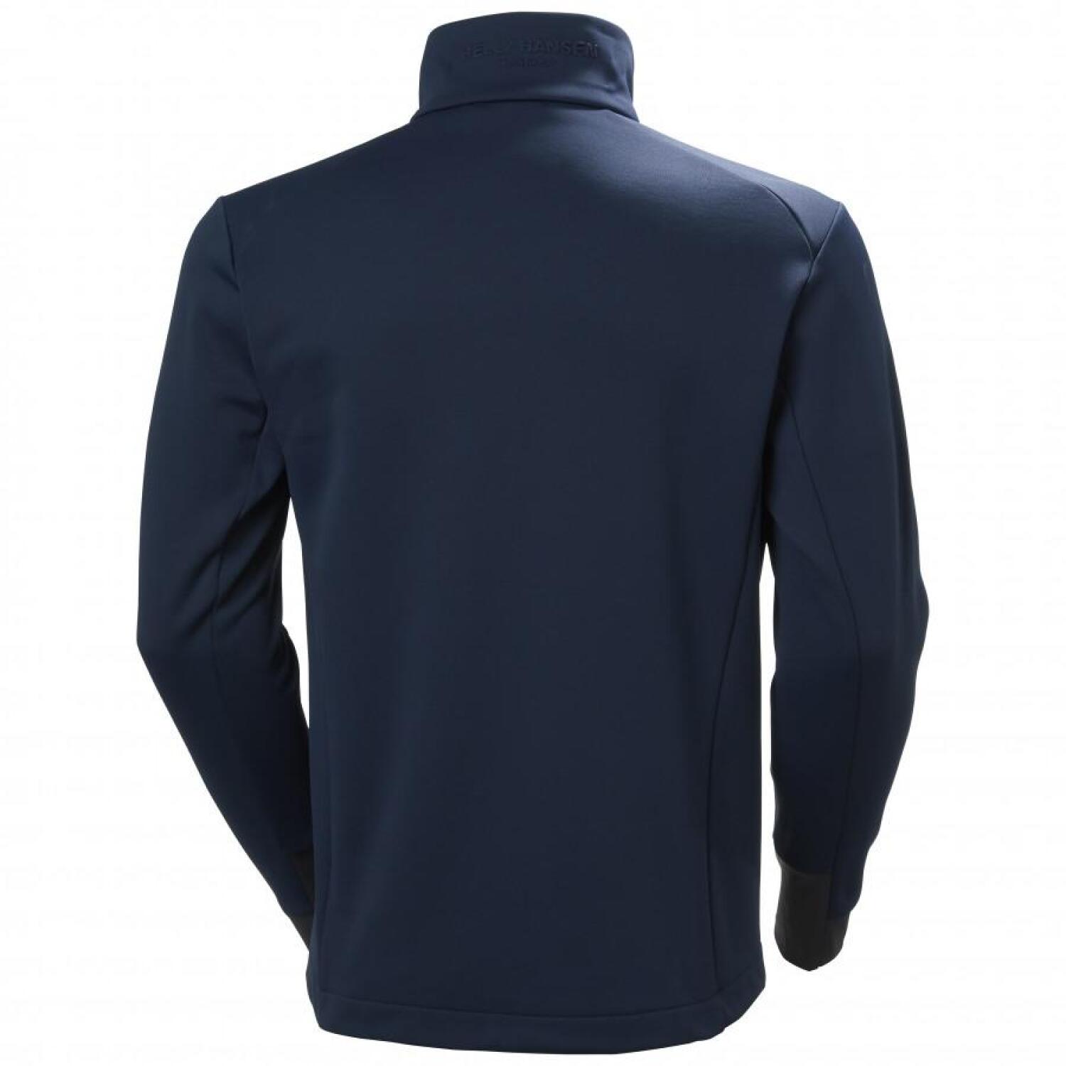 Helly Hansen džemperis 72380_590-L&HH, L, tumši zils, YKK rāvējslēdzējs, krūšu kabata, roku kabatas, elastīgas piedurkņu malas (72380_590-L&HH)