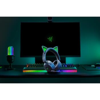 Razer наушники Kraken Kitty V3 X RZ04-05350200-R3M1, 40мм, 32Ом, 20-28кГц, 3.5мм, проводные, Over-Ear, микрофон, черный (RZ04-05350200-R3M1)