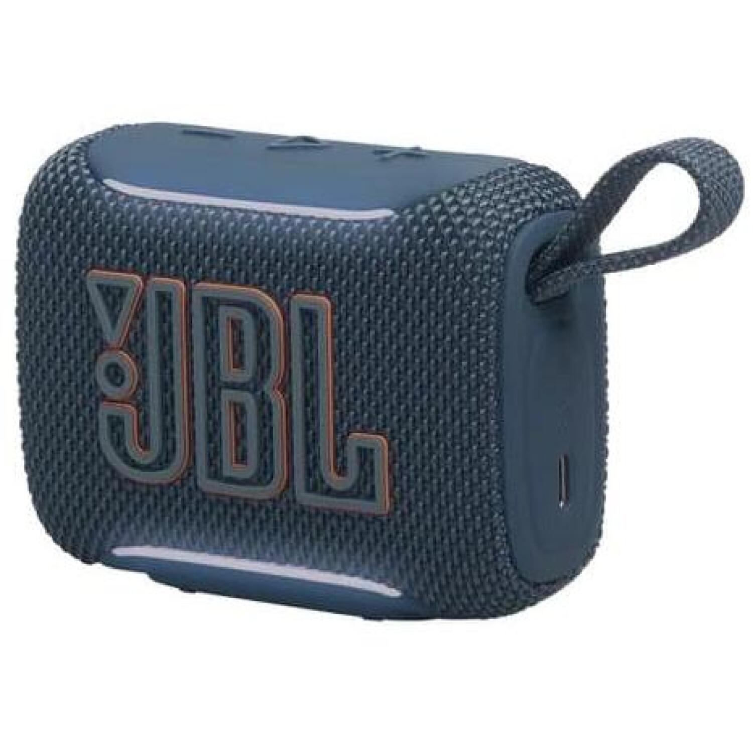 JBL Портативная колонка JBLGO5BLU, 4,8 Вт, 100 Гц - 19 кГц, Bluetooth 6.0, IP68, 8 ч, синий (JBLGO5BLU)