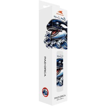 Baracuda Игровая мышь коврик BGMP-071 PAD-ORCA, 300x250mm, 2mm, многоцветный, резина/текстиль, противоскользящая поверхность (PAD-ORCA)