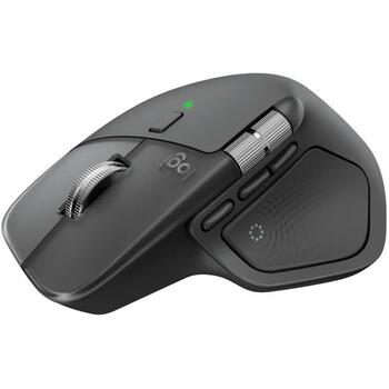 Logitech USB мышь MX MASTER 4 910-007617, универсальная, 8 кнопок, 8000 DPI, аккумулятор 650 мАч, Bluetooth 5.1 (910-007617)