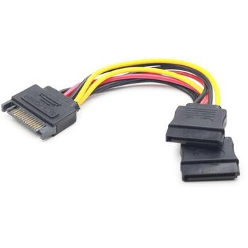 Gembird разветвитель питания CC-SATAM2F-01 0.15 м (CC-SATAM2F-01)