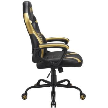 Subsonic Игровое кресло SA5573-H5, 64см, 110-120см, черный, золотой, 100кг, регулируемая высота, с подлокотниками (SA5573-H5)