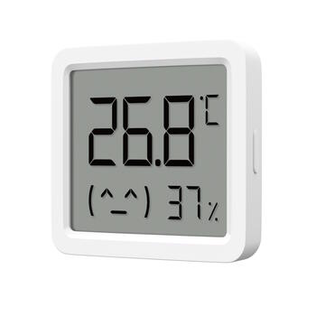 Умный монитор температуры и влажности компактный датчик Bluetooth 5.0 Smart Temperature and Humidity Monitor 3 Mini 0 °C–60 °C 0.1 °C 0 %–99 % RH 1 % RH 2.1″ LCD Bluetooth Low Energy Белый Xiaomi (QBH4312GL)