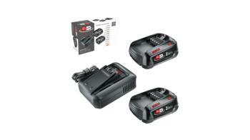 Sākuma komplekts Starter set 18V (2x 2,5 Ah + AL 18V-44), 1600A031T5 BOSCH (1600A031T5)