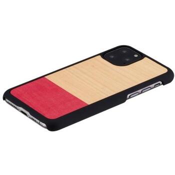Man&Wood Чехол для смартфона M8145B, 5.8'', натуральное дерево, поликарбонат, розовый, Apple iPhone 11 Pro (M8145B)