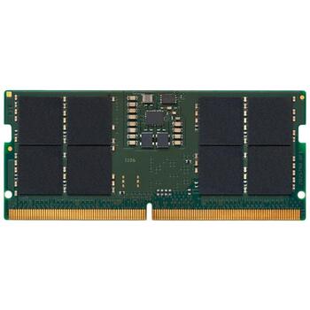 Kingston модуль памяти KCP556SS8-16, 16 ГБ, 5600 МТ/с, DDR5, SO-DIMM 262-pin, CL46, одноранговый, небуферизованный (KCP556SS8-16)