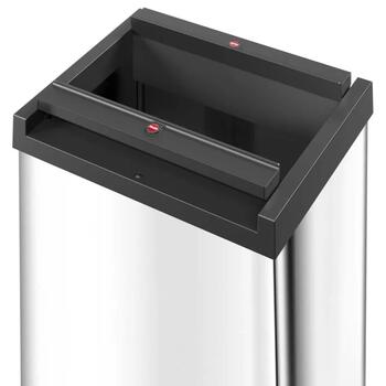 Hailo Big-Box Swing L 030840111, 35L, 50x34x26см, нержавеющая сталь, пластик, складной (030840111)
