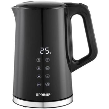 Prime3 Чайник SEK61, 800 W, 1.7 л, 1.03 кг, 360° поворот, регулятор температуры, автоматическое отключение (SEK61)