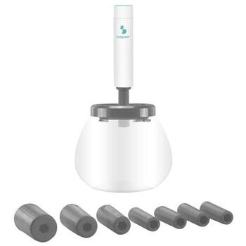 Beper Чиститель кистей P302VIS060, 2xAAA, PET контейнер, ABS корпус, 7 силиконовых адаптеров, диаметр 5-24mm (P302VIS060)
