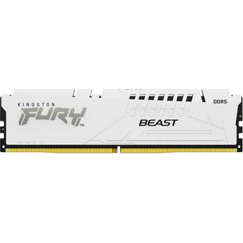 Kingston KF560C30BWE-16 16GB 6000MT/s DDR5 CL30 DIMM FURY Beast White EXPO | Kingston (KF560C30BWE-16)