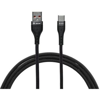 Tracer USB кабель TRAKBK47486, 1м, USB A, USB Type-C, 48W, 2.4A, 480Mbit/s, черный (TRAKBK47486)