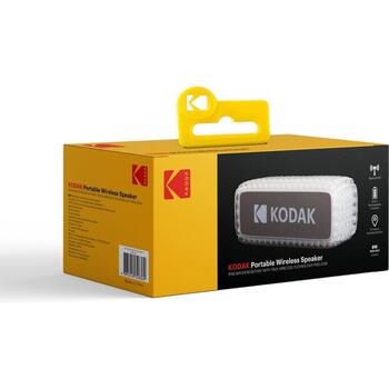Kodak Bluetooth колонка PWS2239, 8W, 5ч воспроизведения, IPX6, Bluetooth V5.0, FM радио, AUX, MicroSD, RGB подсветка (PWS2239)