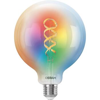 Osram SMART+ MATTER Filament Multicolor Classic Globe 125 40 | E27 | 4.8 W | RGBW | Wi-Fi (4058075850804)