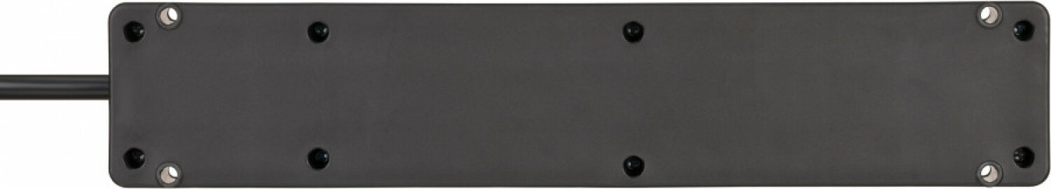 Brennenstuhl Bremounta удлинитель 1150650114, 4x 230V, 3500W, 1,5м, IP20, черный, с выключателем (1150650114)