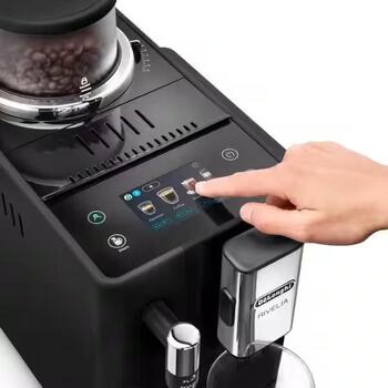 Delonghi кофемашина EXAM440.35.B, 1.4 L, 1450 W, полностью автоматическая, встроенный вспениватель молока, TFT дисплей (EXAM 440.35.B)