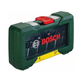 Frēžu komplekts ar 6 daļām 8 mm kāts 2607019463 BOSCH (2607019463)