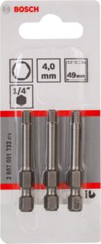 Urbjmašīnām/skrūvgriežiem SKRŪVGRIEŽA UZGALIS EXTRA HARD, 2607001733 BOSCH (2607001733)