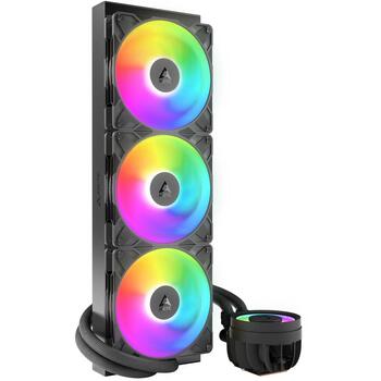 Arctic CPU Dzesētājs Liquid Freezer III Pro 420 A-RGB ACFRE00185A, 186m³/h, 3 ventilatori, 5.2mmH2O (ACFRE00185A)