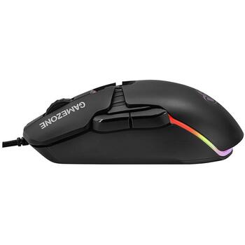 Tracer Игровая мышь TRAMYS47507, 67g, 1.5m, 800-12000 DPI, 8 кнопок, RGB подсветка, эргономичная (TRAMYS47507)