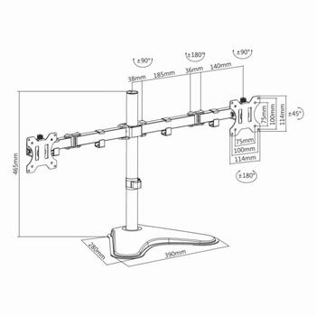 Sbox Desktop LCD-F024, 2x8кг, 13