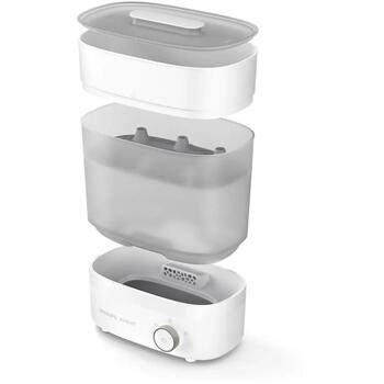 Philips Avent паровой стерилизатор 3in1 SCF293/00, 650W, 0-6 мес., пластик, сушилка, 24ч стерильность (SCF293/00)