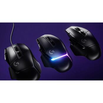 Logitech G502 X datorpele 910-006138, 25600 DPI, 13 pogas, optiskā, strāvas kabelis, ergonomisks dizains (910-006138)