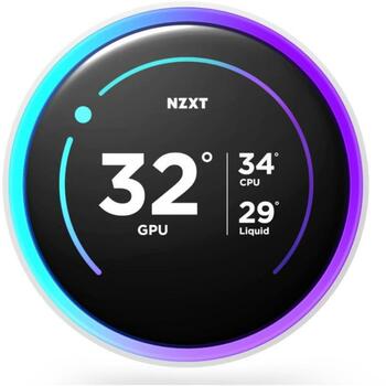 Nzxt CPU Охладитель Kraken Elite 280 RGB RL-KR28E-W2, 2 вентилятора, 140mm, 98.61cfm, 34.5dB, RGB, 2.72
