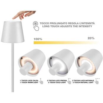 Beper Настольная лампа P201UTP112, 2 W, 2000 mAh, 110 lm, IPX4, регулируемый белый свет (P201UTP112)