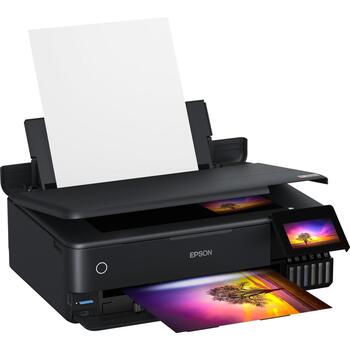 Epson Многофункциональный принтер L8180 C11CJ21402, 6-цветный, A3+, Wi-Fi, 1200 x 4800 dpi, 16 стр/мин (ч/б), 12 стр/мин (цвет) (C11CJ21402)