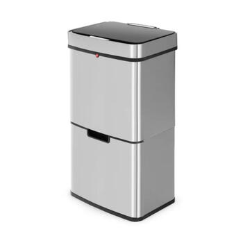 Hailo Öko Vario XL 030656001, система сортировки отходов, 2x25L, нержавеющая сталь, датчик, 50L (030656001)