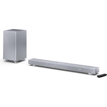 Sharp 3.1.2 Dolby Atmos/DTS:X звуковая панель с беспроводным сабвуфером HT-SBW53121(SL), 550 W, Bluetooth 5.3, 100-240 V, 50/60 Hz (HT-SBW53121(SL))