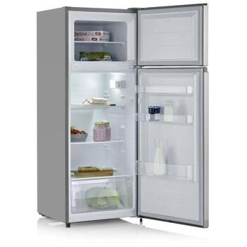 Severin Холодильник 8761, 205 л, 170 кВтч, класс E, 40 дБ, 2 полки, LED освещение, VeggieBox (8761)