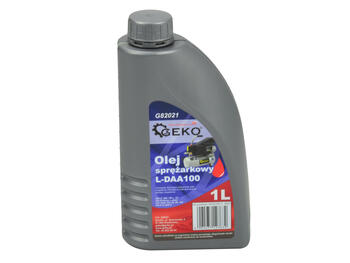 Geko kompresoru eļļa G82021, 1L, L-DAA100, paredzēta virzuļu, rotācijas un lāpstiņu kompresoriem (G82021)