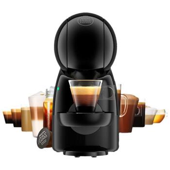 Delonghi Кофемашина EDG110.AB Piccolo XS, 15 бар, капсула, черный, 1400 Вт (EDG110.AB)