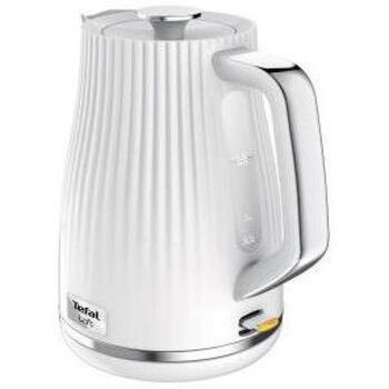 Tefal Электрический чайник KO250130, 2400 Вт, 1.7 Л, Пластик, 360° поворотная база, Белый (KO250130)